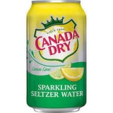 Canada Dry, Sparkling Seltzer, Lemon Lime, 12 oz, 24/CT