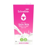 Schreiber Milk, Skim, 32 oz