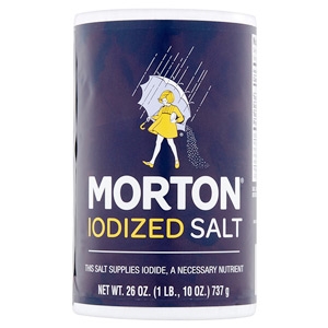 Morton Iodized Salt, 26 oz