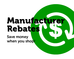 Manufacturer Rebates